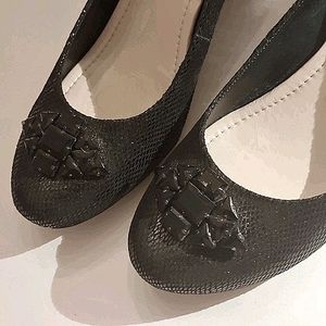 BCBGeneration Black Lizard Wedge